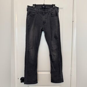Paige Mens Federal Jeans In Off Black Size 32